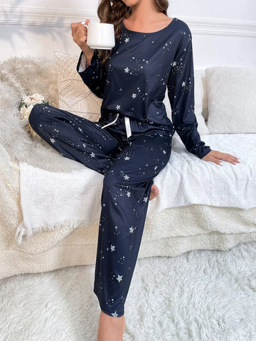 Galaxy Printed Night Suit