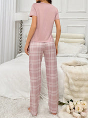Pink Love Oversized Printed Night Suit