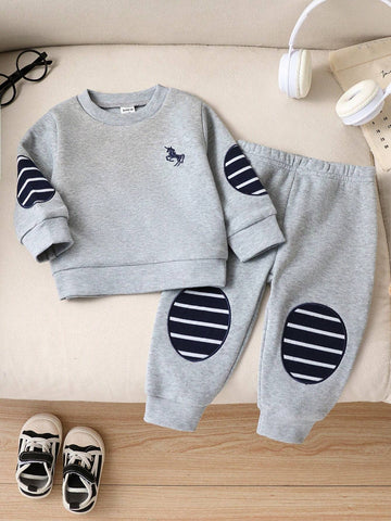 Golf & Horse Printed Kids Winter Suit