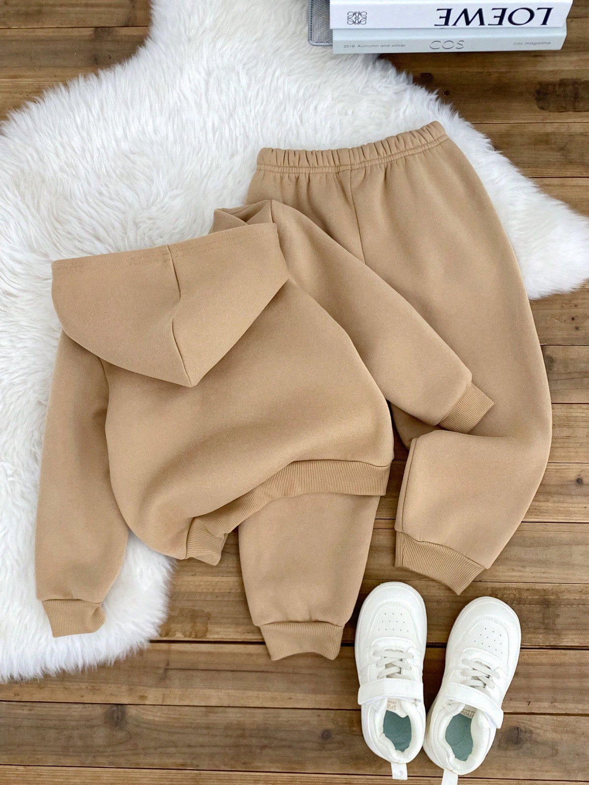 Mini Bear Printed Kids Winter Suit