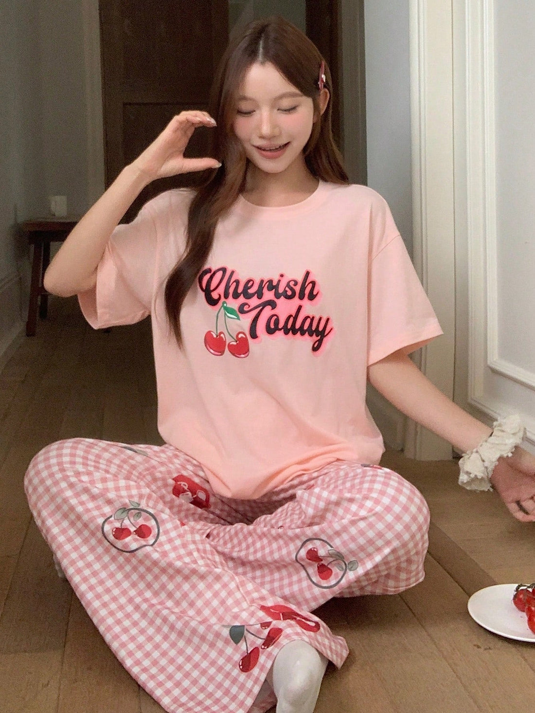 Cherish Today Printed Night Suit