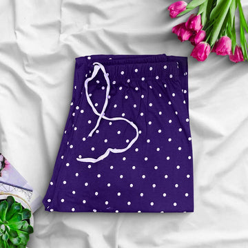 Trouser - Purple Butterfly