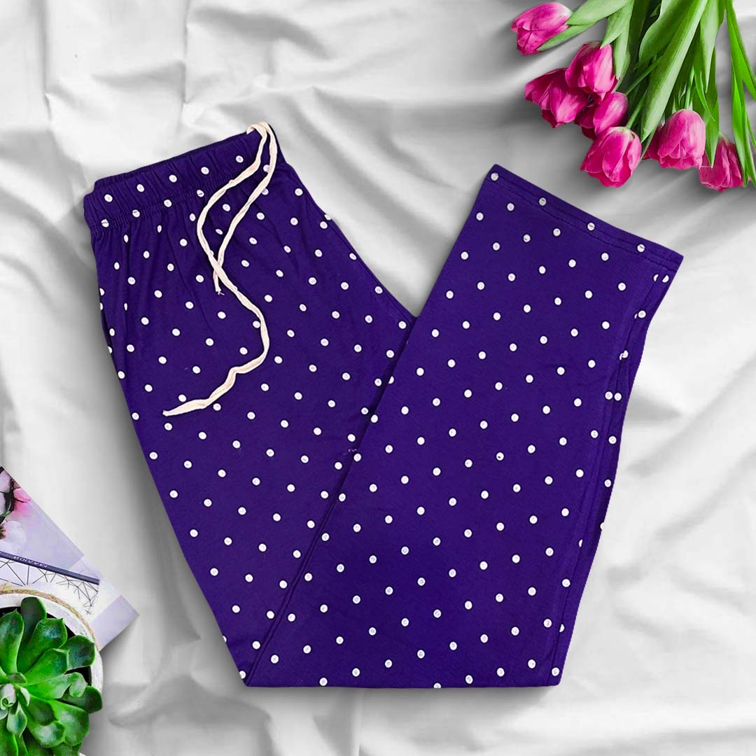 Trouser - Purple Butterfly