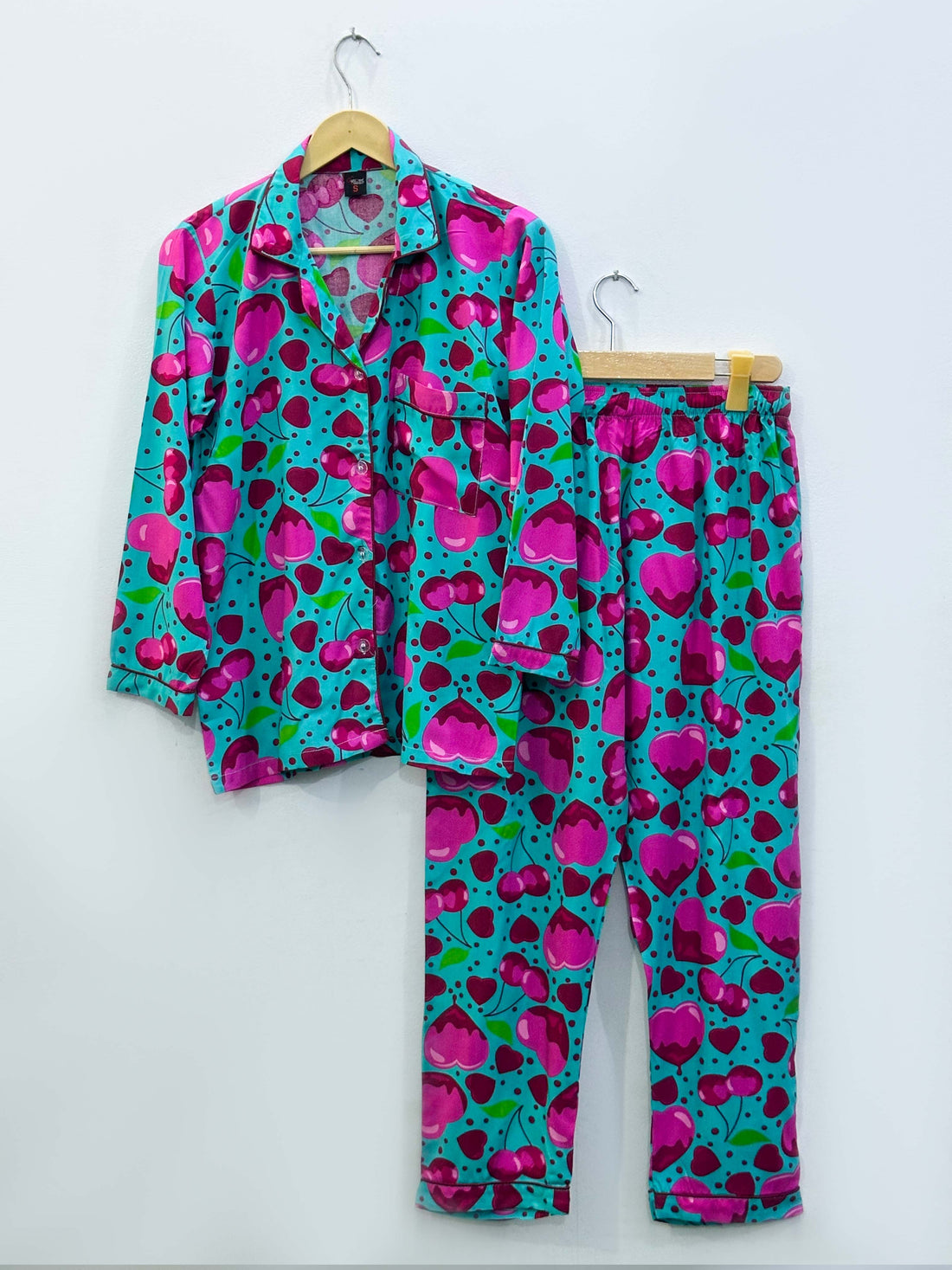 Imported Linen Printed Forest Love PJ Set-LP16