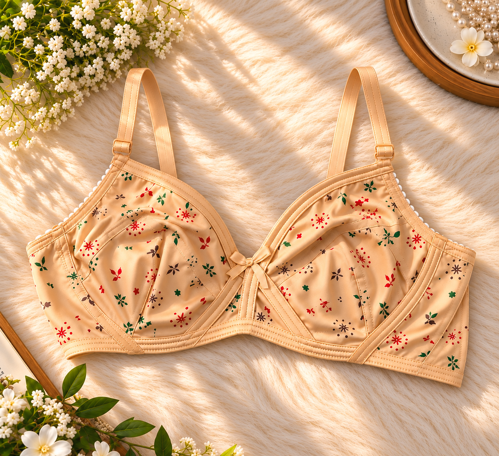 4-Piece Premium Non-Padded Jersey Bra Pack – All-Day Comfort