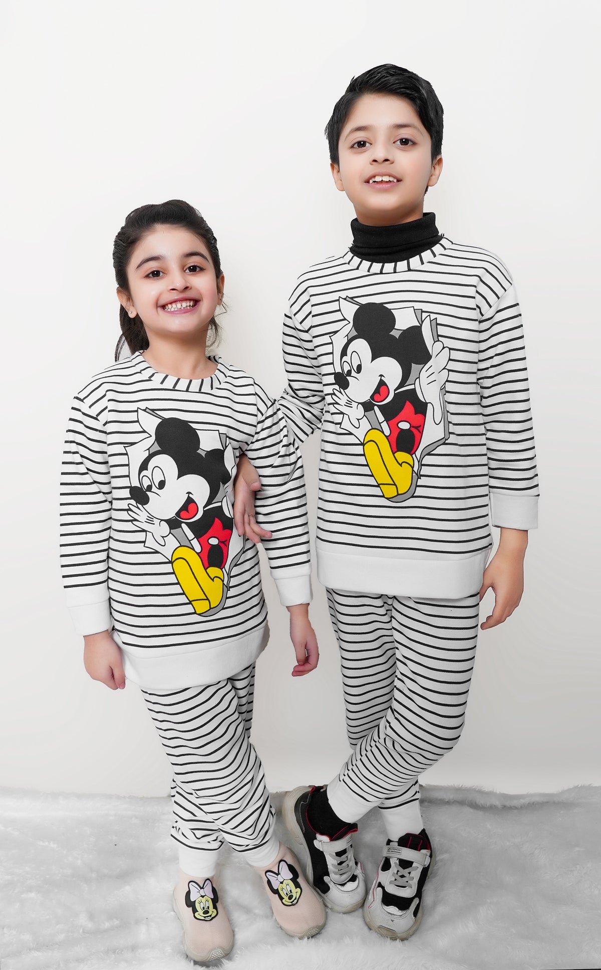 Mickey Mouse Printed Kids Winter Suit