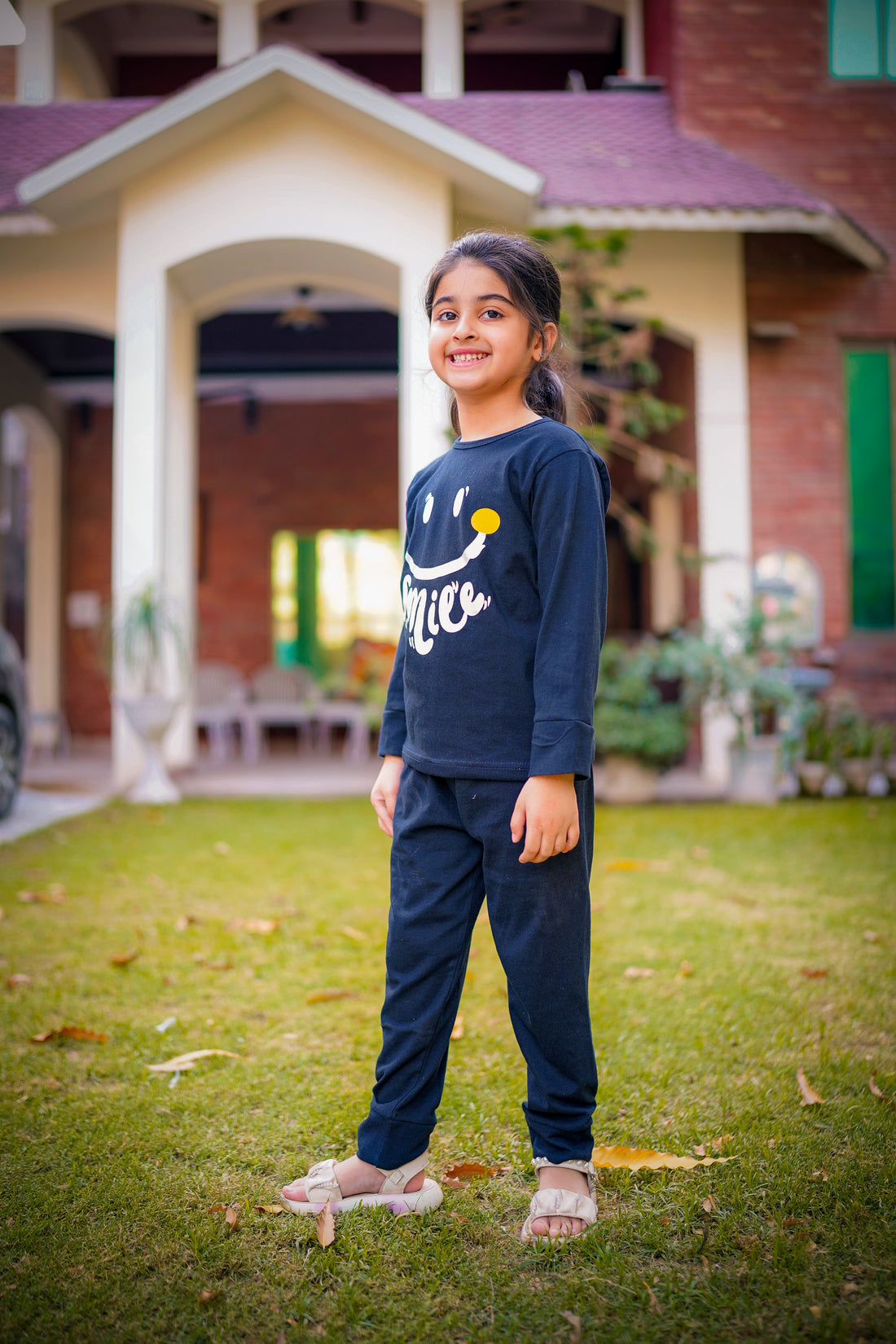 Navy Blue Smiley Kids Suit (Each)