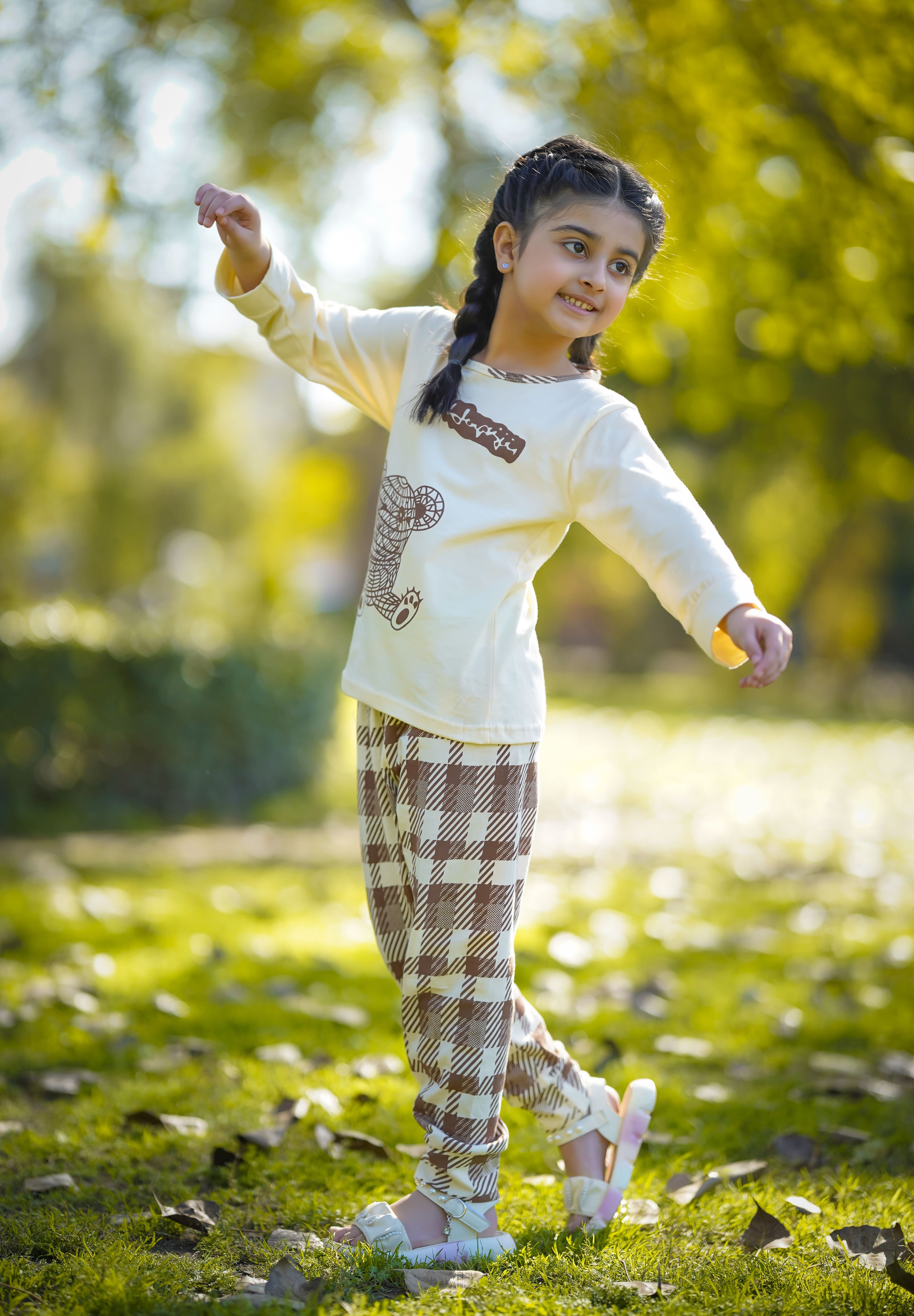 Check Bear Kids Suit (Each)