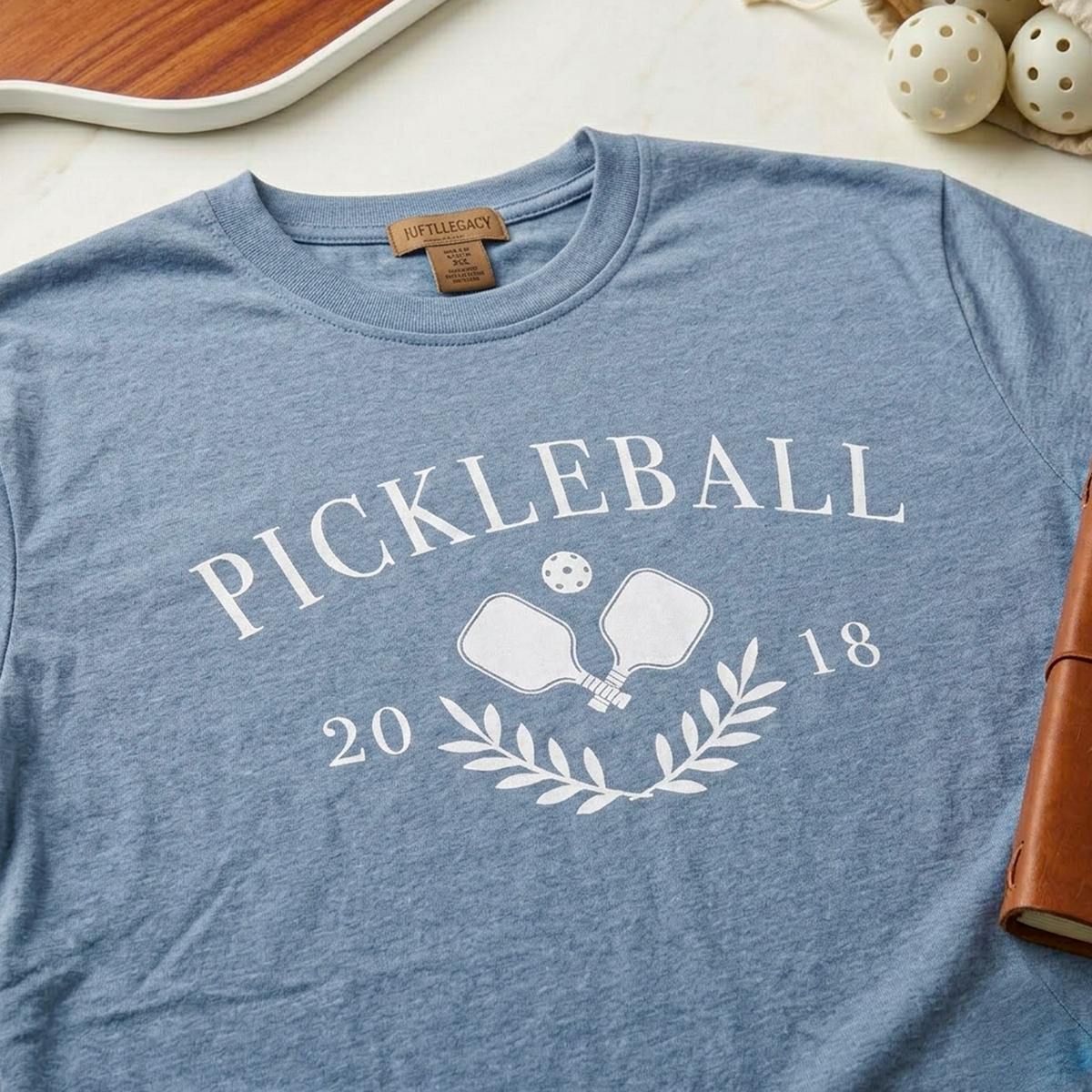 Pickleball Printed Long T Shirt