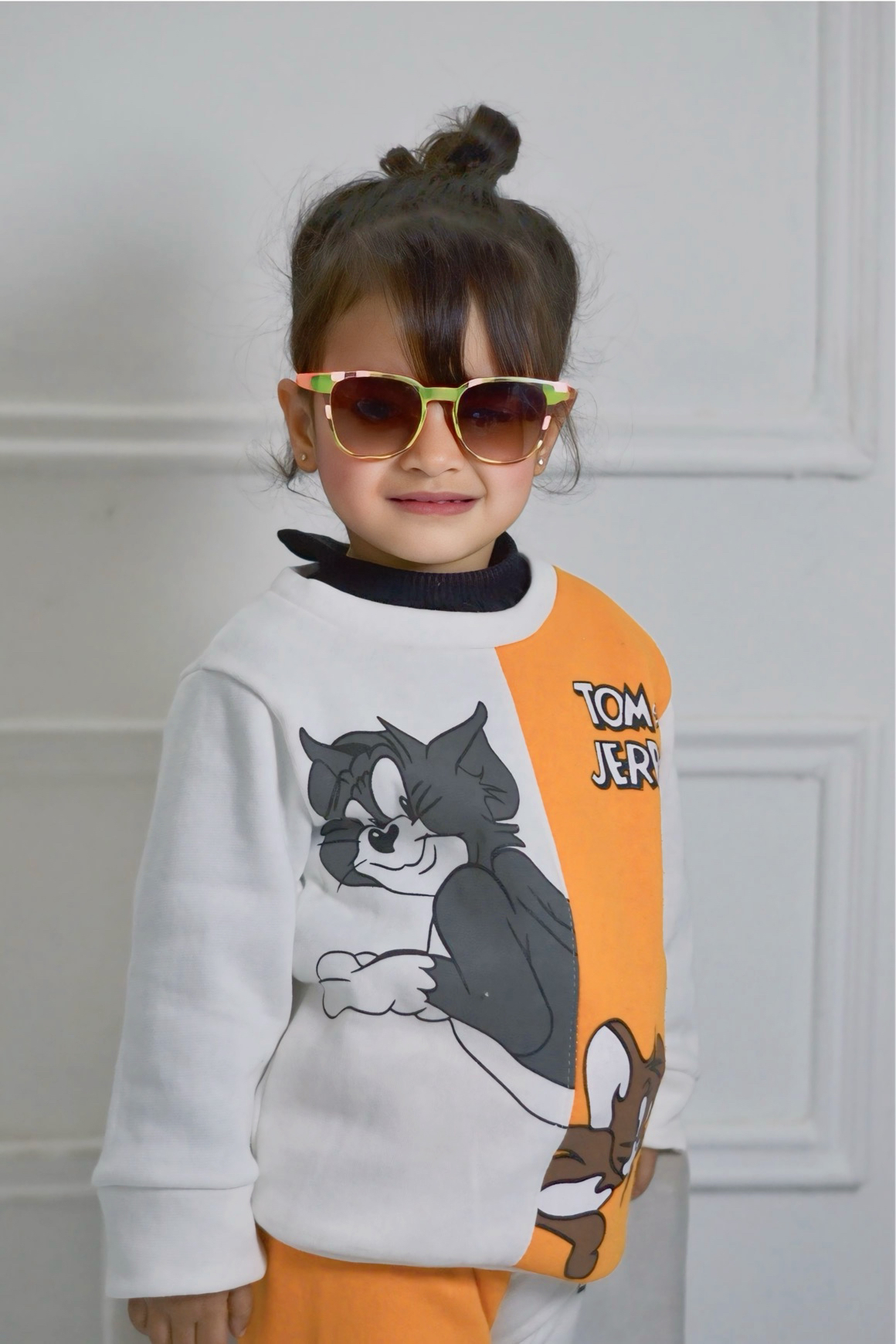 Tom and Jerry Printed Kids Winter Suit