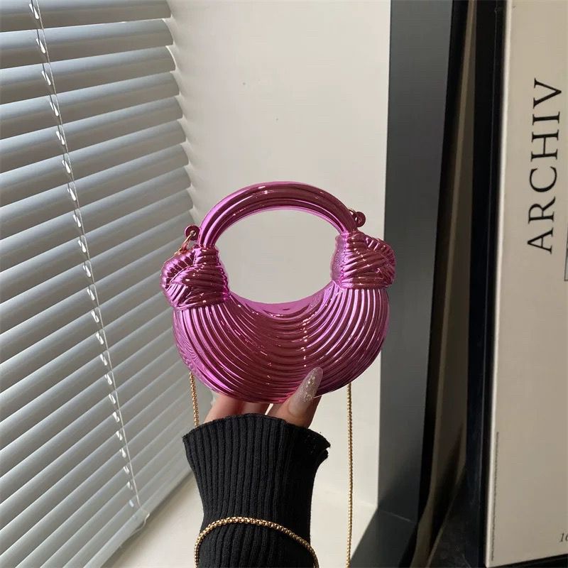 Luna Crystal Moon Bag – Acrylic Mini Sling