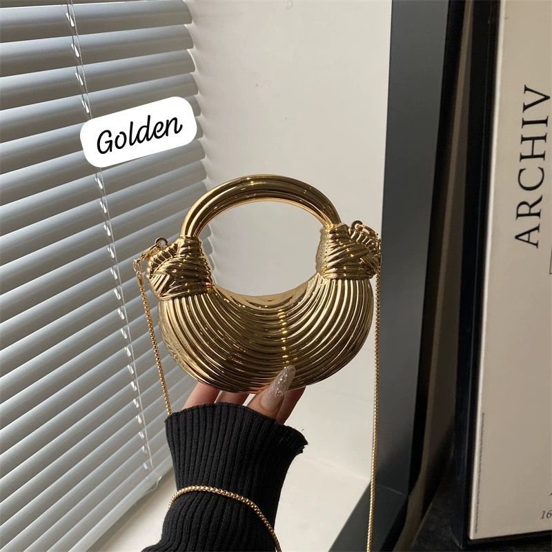 Luna Crystal Moon Bag – Acrylic Mini Sling