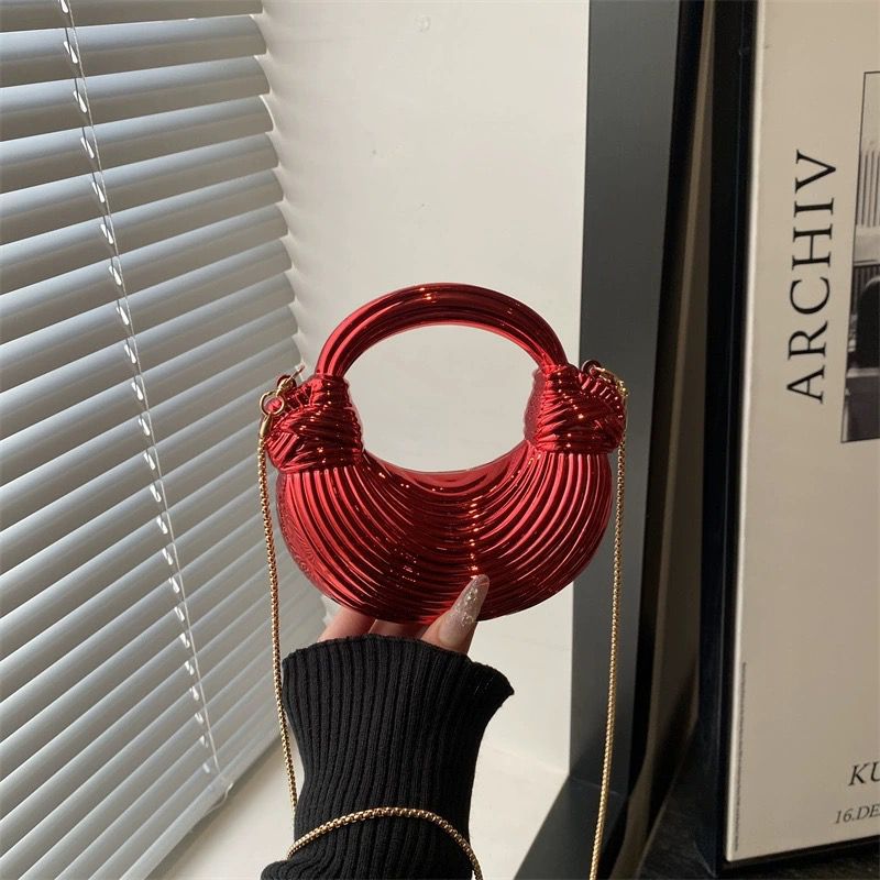 Luna Crystal Moon Bag – Acrylic Mini Sling