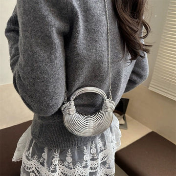 Luna Crystal Moon Bag – Acrylic Mini Sling