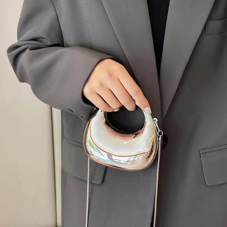 Nova Glow Moon Bag – Acrylic Mini Chain Bag