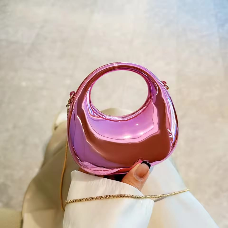 Nova Glow Moon Bag – Acrylic Mini Chain Bag