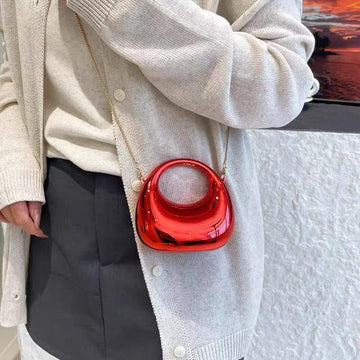 Nova Glow Moon Bag – Acrylic Mini Chain Bag