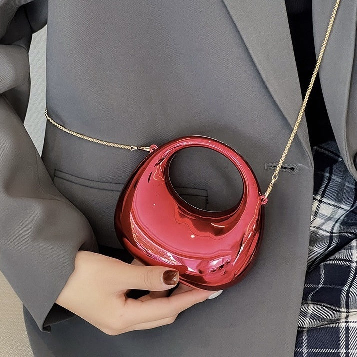 Nova Glow Moon Bag – Acrylic Mini Chain Bag