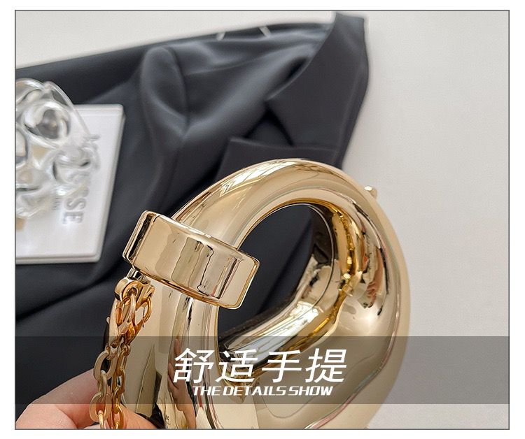 Celeste Shine Moon Bag – Acrylic Party Mini