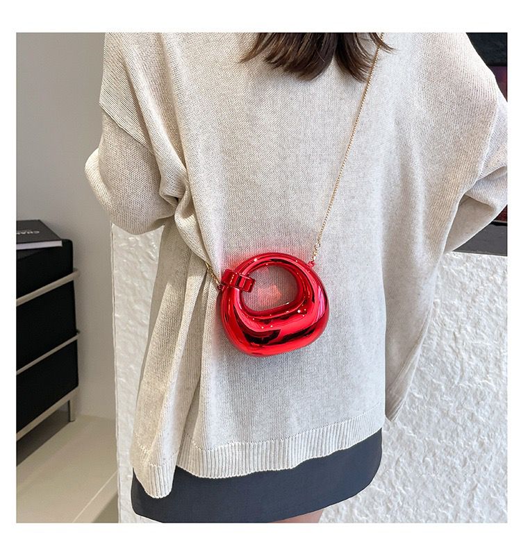 Celeste Shine Moon Bag – Acrylic Party Mini