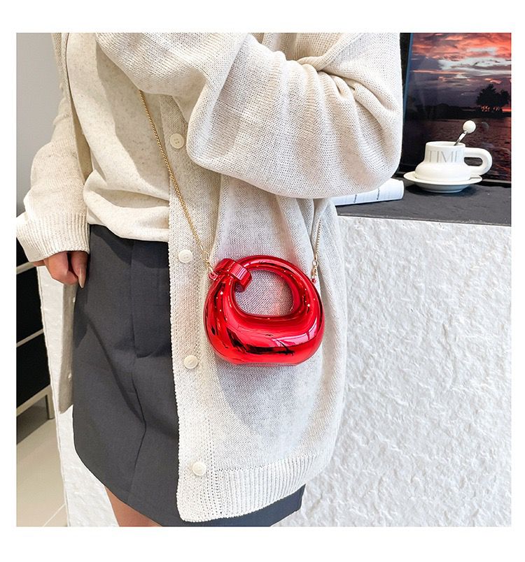 Celeste Shine Moon Bag – Acrylic Party Mini