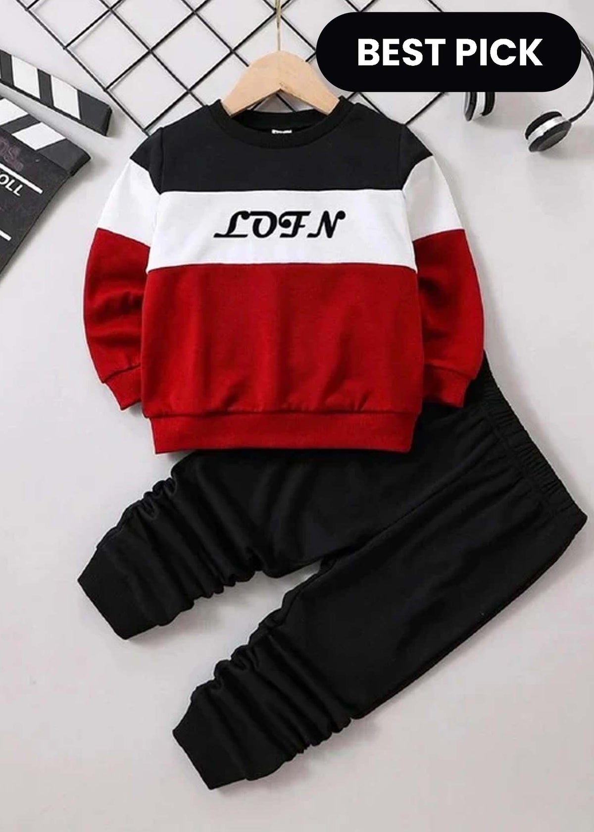 Land Style Printed Kids Winter Suit