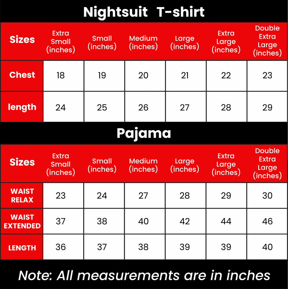 Cream White Round Neck Plazo Night Suit